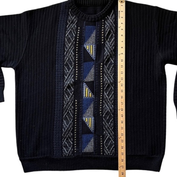 Vintage 80’s Italian Merino Blend Pullover Sweater - Picture 5 of 6